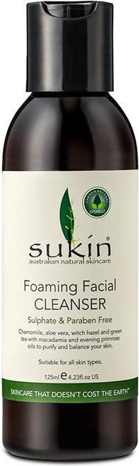 Xhel pastrues për fytyrë Sukin Foaming Facial Cleanser, 125ml Xhel pastrues për fytyrë Sukin Foaming Facial Cleanser, 125ml