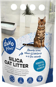 Rërë për mace Duvo + Silica Premium Odorless, 16 l