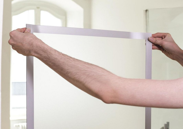 Kornizë informacioni Durable Duraframe, A2, e argjendtë