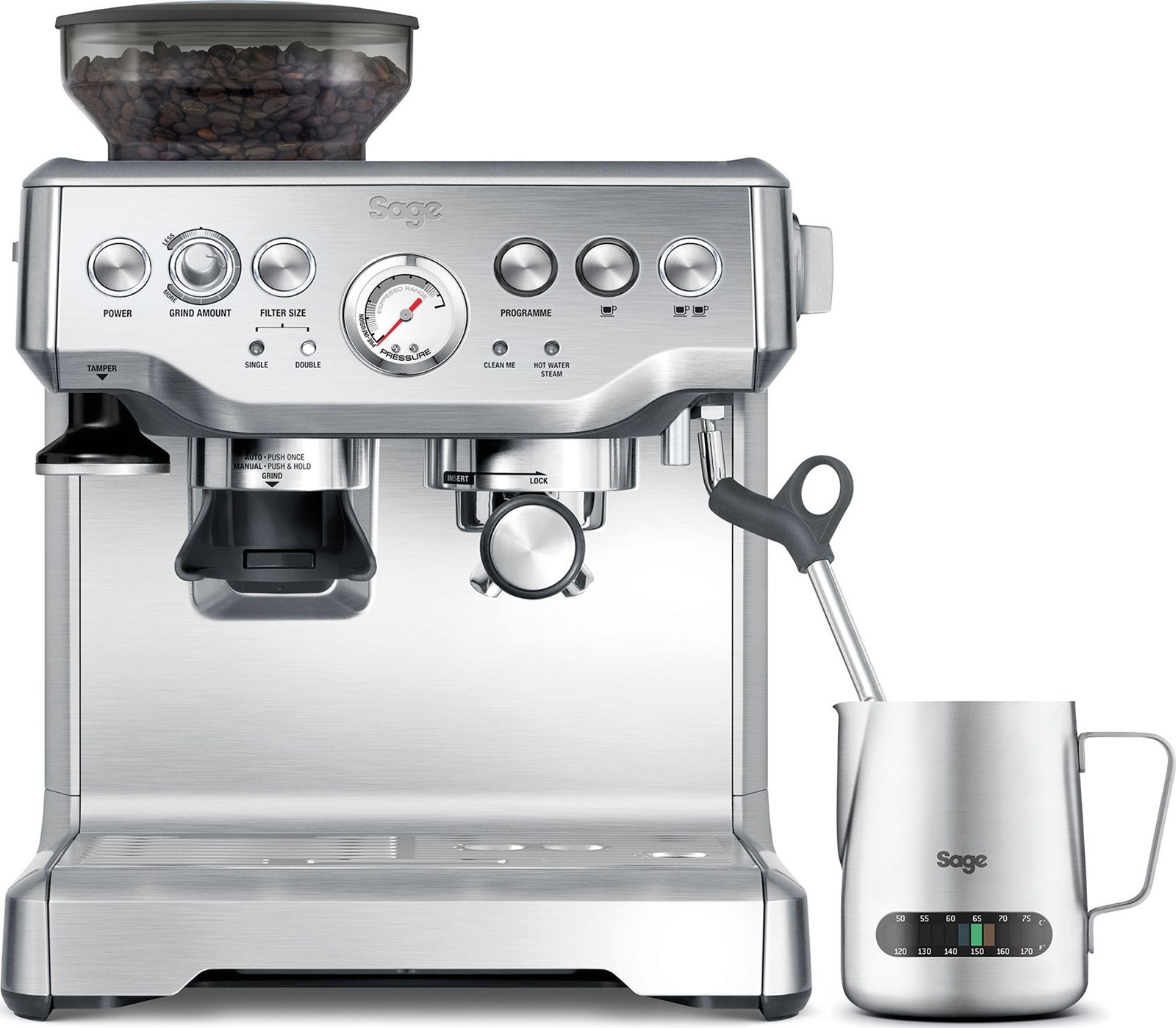 Makinë kafeje Sage SES875BSS, 1850W