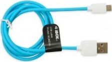 Kabllo iBOX (IKUMD3A), USB-A - microUSB, 1 m, e kaltër