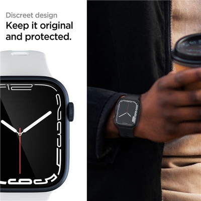 Folie mbrojtëse Spigen Film Neo Flex për Apple Watch 7 45mm, 3 copë