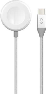 Karikues wireless EPICO për Apple Watch, USB-C, 1.2m, i bardhë