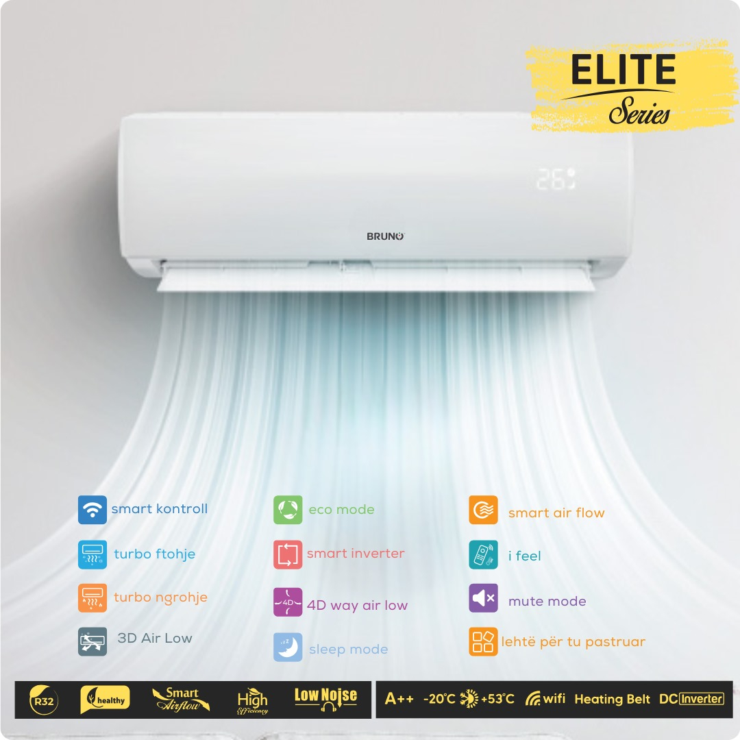 Klimë Elite Series 18K-BTU
