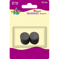 Magnet i rrumbullaktë Titanium,10 mm, 10 copë  Magnet i rrumbullaktë Titanium,10 mm, 10 copë