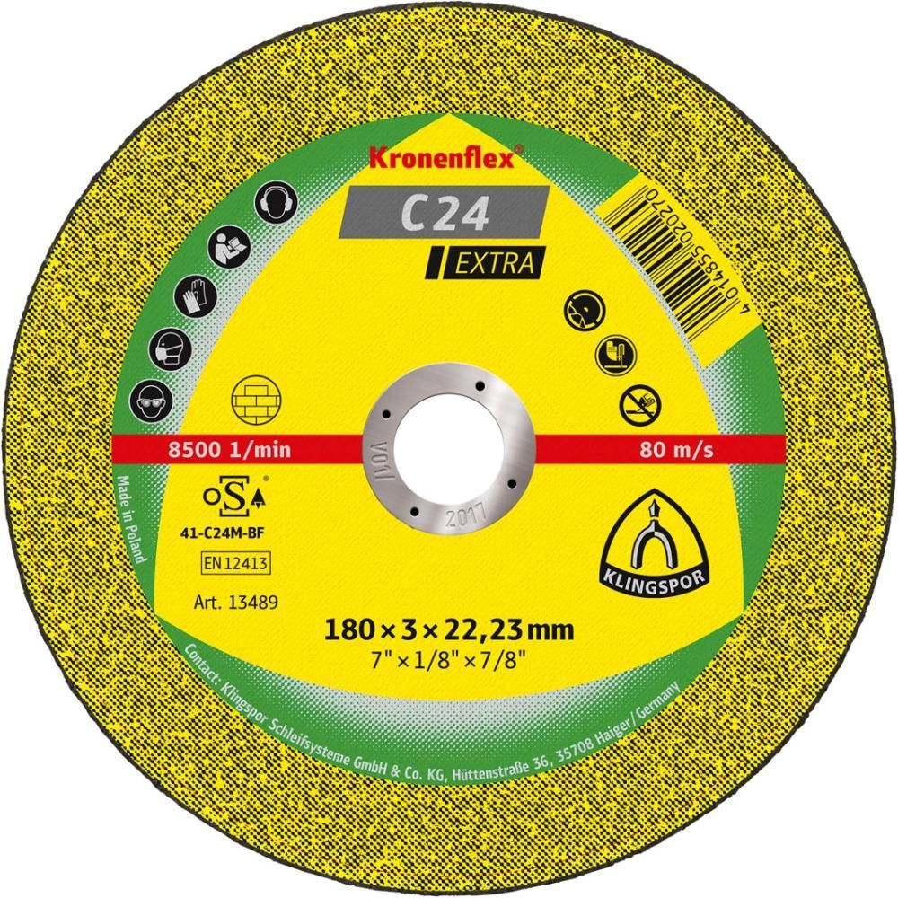 Disk për prerjen e gurit Klingspor C24 Extra, 230x3mm