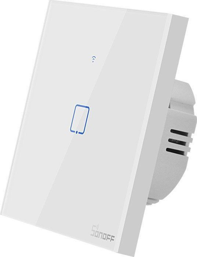 Kontrollues i dritës Sonoff, T1 EU TX (1-kanal)