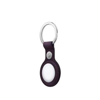 Apple AirTag FineWoven Key Ring, Blackberry