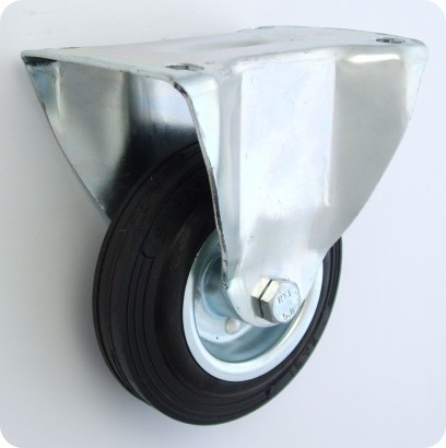 Rrotë gome Zabi, 160mm, e zezë