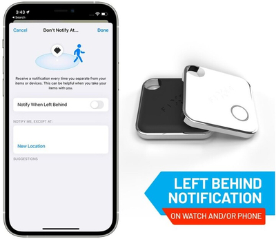 Lokalizues FIXED Tag Smart Find My, i zi