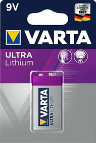 Bateri VARTA Ultra Lithium 9V