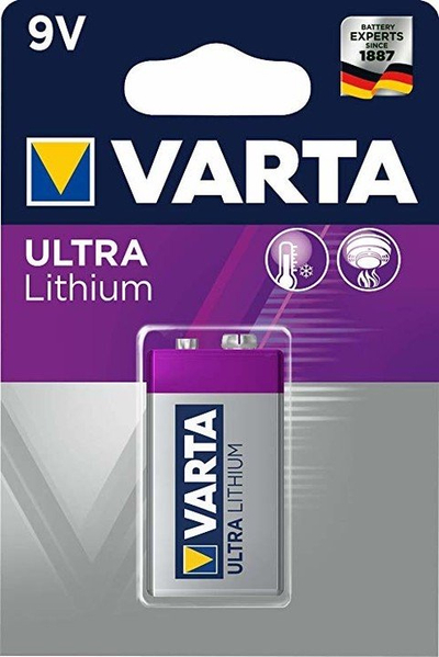 Bateri VARTA Ultra Lithium 9V