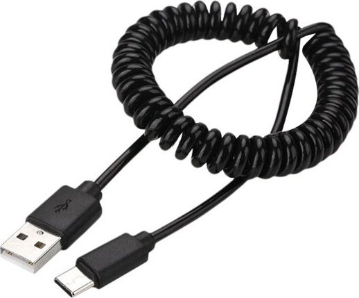 Kabllo USB-A në USB-C Gembird, 0.6m, e zezë