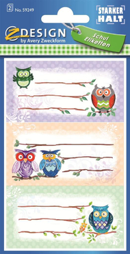 Ngjitëse dekorative Avery Zweckform Bufa, 8 x 16 cm Ngjitëse dekorative Avery Zweckform Bufa, 8 x 16 cm