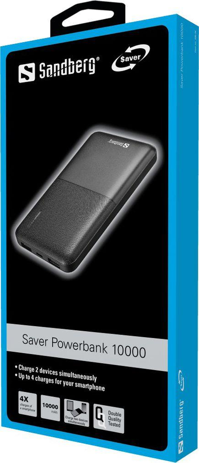 Powerbank Sandberg Saver 10000, i zi