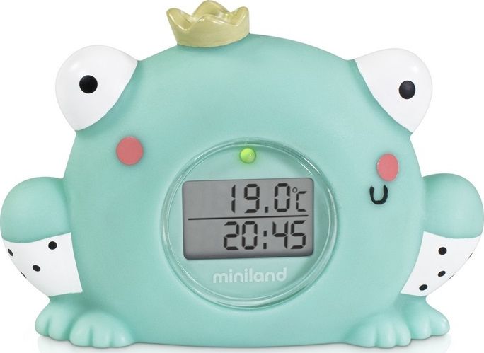 Termometër Miniland Zabka, 50C, i gjelbër