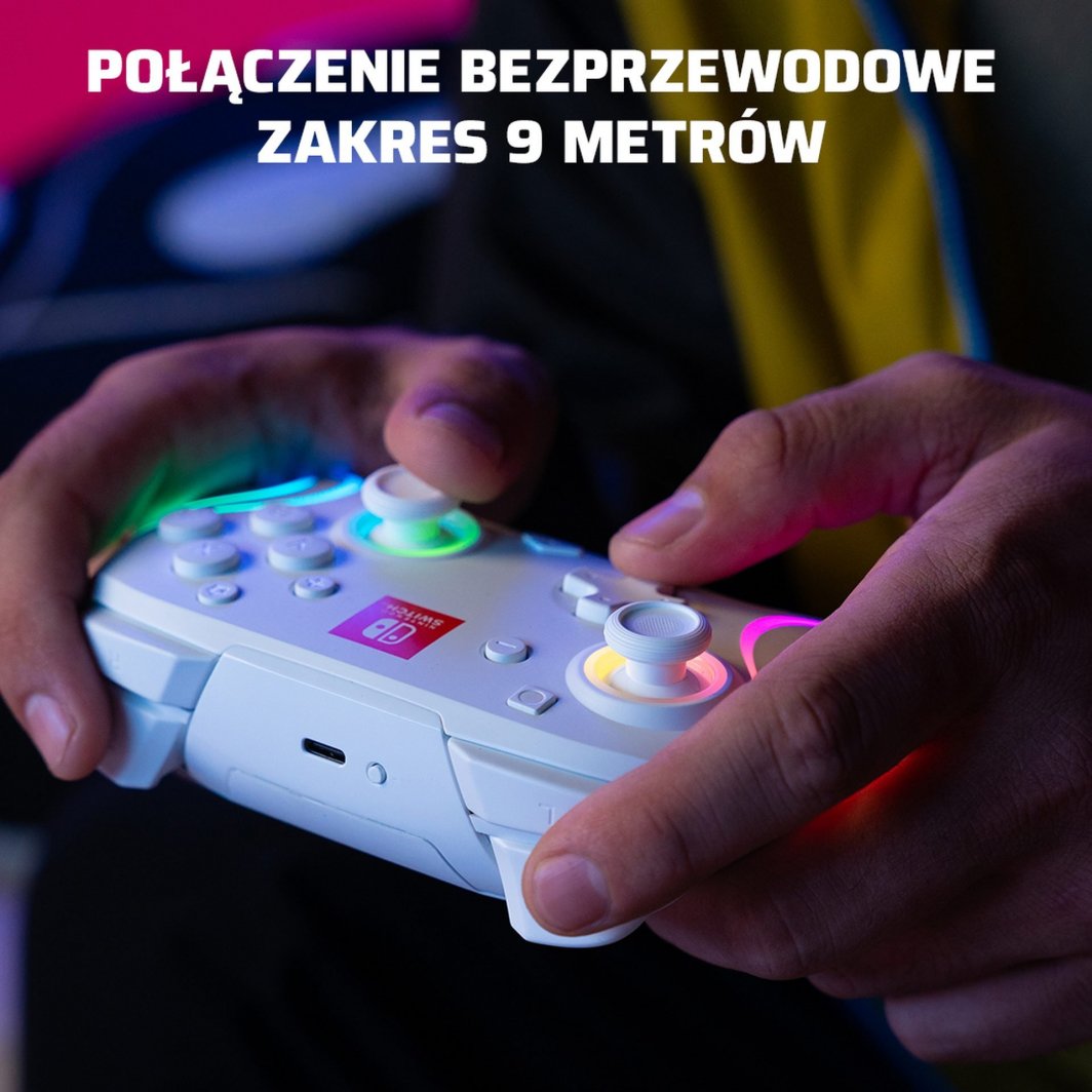 Kontroller PDP Afterglow Wave, wireless, i bardhë