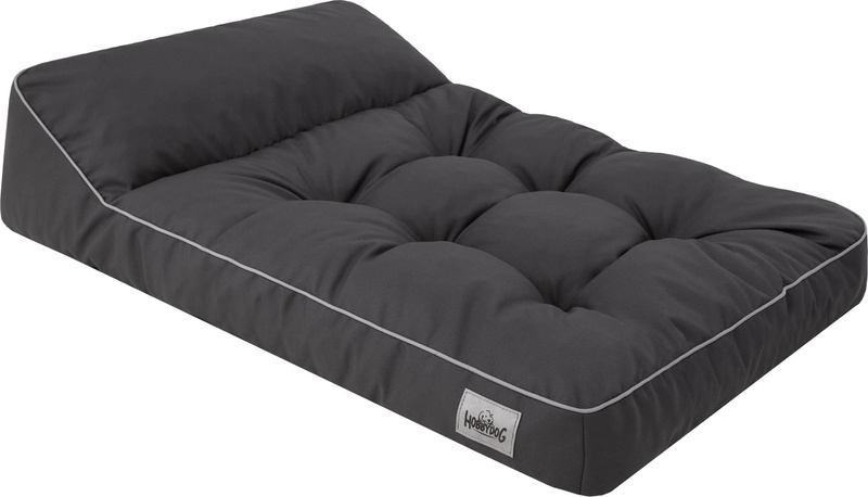 Dyshek divan për qen Paw, 80x52cm, madhësia M, gri