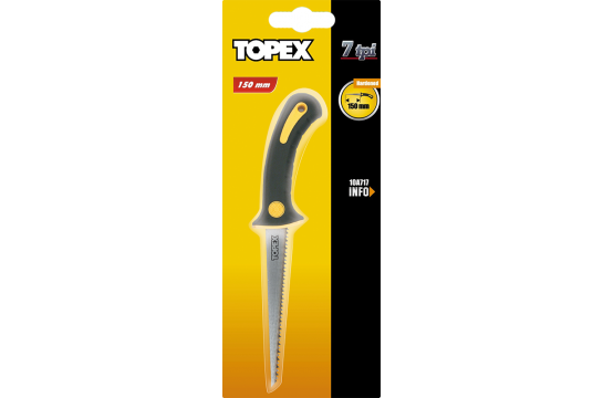 Sharrë për karton gipsi Topex, 150 mm