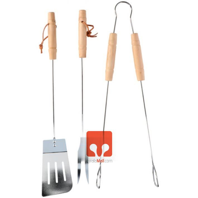 Mjete për skarë BBQ Collection, 3 copë