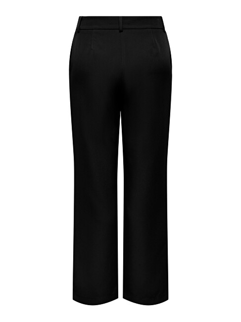 Pantallona ONLY ONLLANA-BERRY Straight Fit, të zi