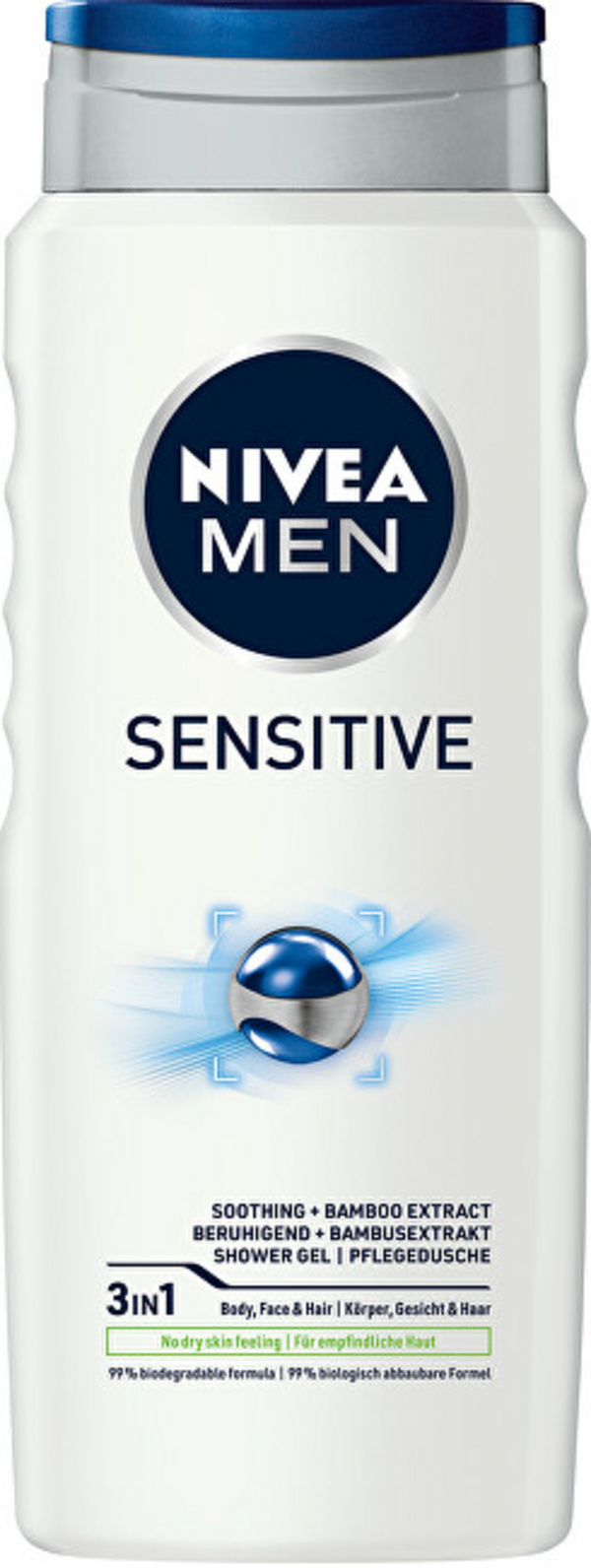 Xhel dushi Nivea Sensitive, 2 x 500 ml