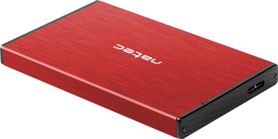 Korniza Natec RHINO GO SATA 2.5 "USB 3.0 RED (NKZ-1279), e kuqe