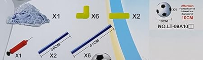Gol i futbollit për fëmijë Nrubi, 92*63