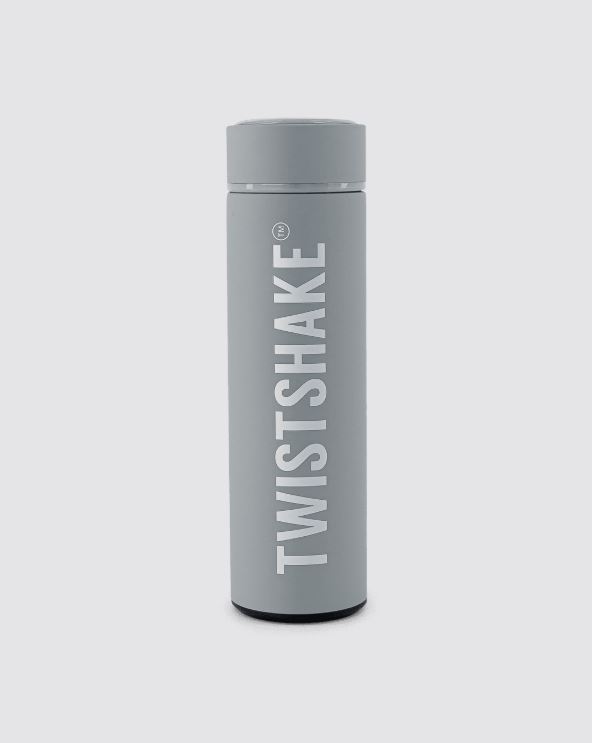 Shishe Twistshake për Ngrohtë dhe Ftohtë, 420ml, Hiri Pastel