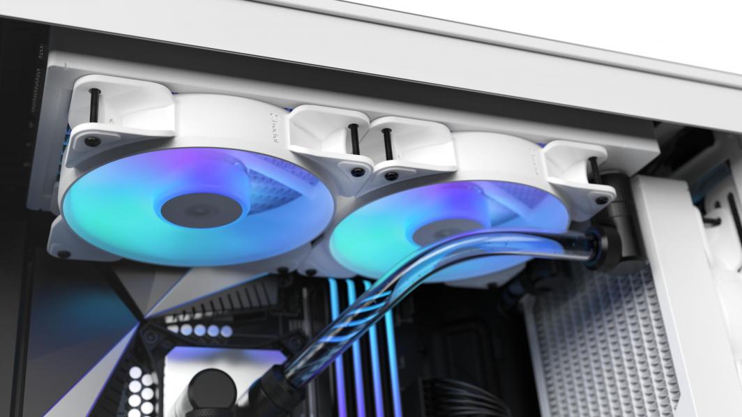 Ладилник Fractal Design Aspect 12 RGB, 120 мм, бел
