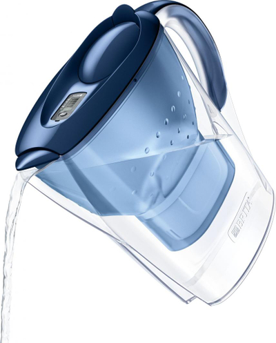 Bokall për filtrim uji Brita Marella Memo MX, i kaltër 2.4 l