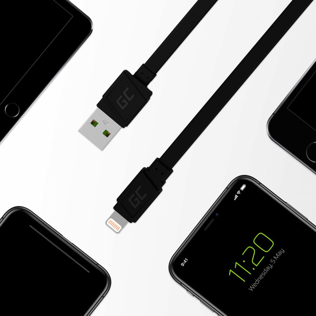 Kabllo Green Cell GCmatte USB- Lightning, 25 cm