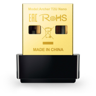 TP-Link Archer T2U Nano - AC600 Nano Dual Band Wi-Fi USB Adapter TP-Link Archer T2U Nano - AC600 Nano Dual Band Wi-Fi USB Adapter