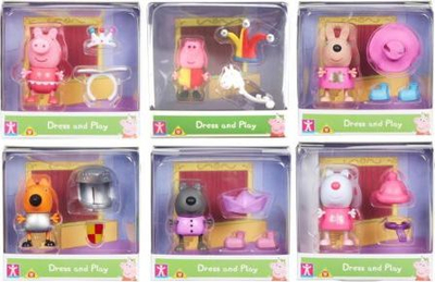 Figurë Tm Toys Peppa Pig - Dress and Play 