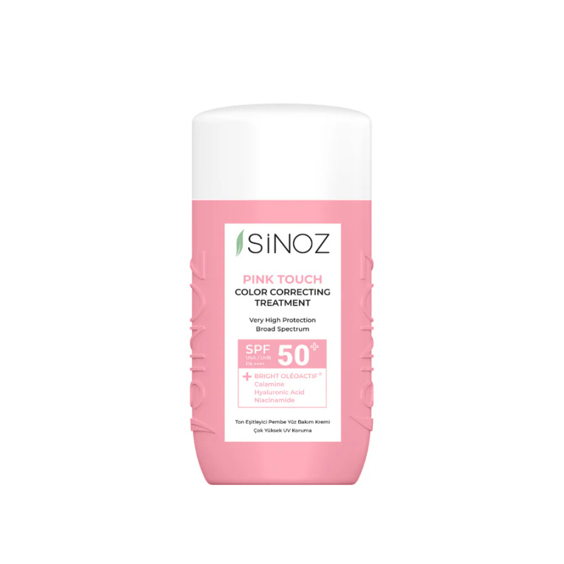 Krem kundër diellit Sinoz Pink Touch Color Correcting Treatment SPF 50+, 50ml