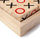 Lojë tavoline Bigjigs - tic-tac-toe prej druri