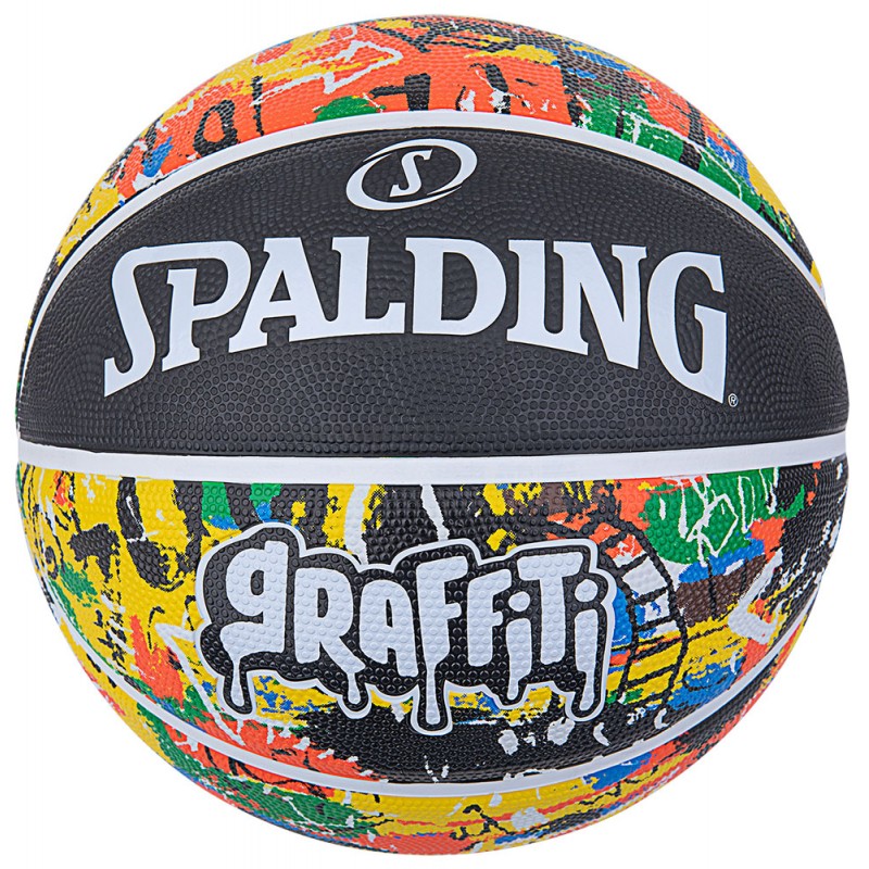 Top basketbolli Spalding / Rainbow Grafiti - 84-327Z, shumëngjyrësh, nr.7