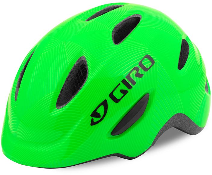 Kask dzieciecy juniorski SCAMP matte green lime lines r. XS (45-49 cm) (GR-7075732)