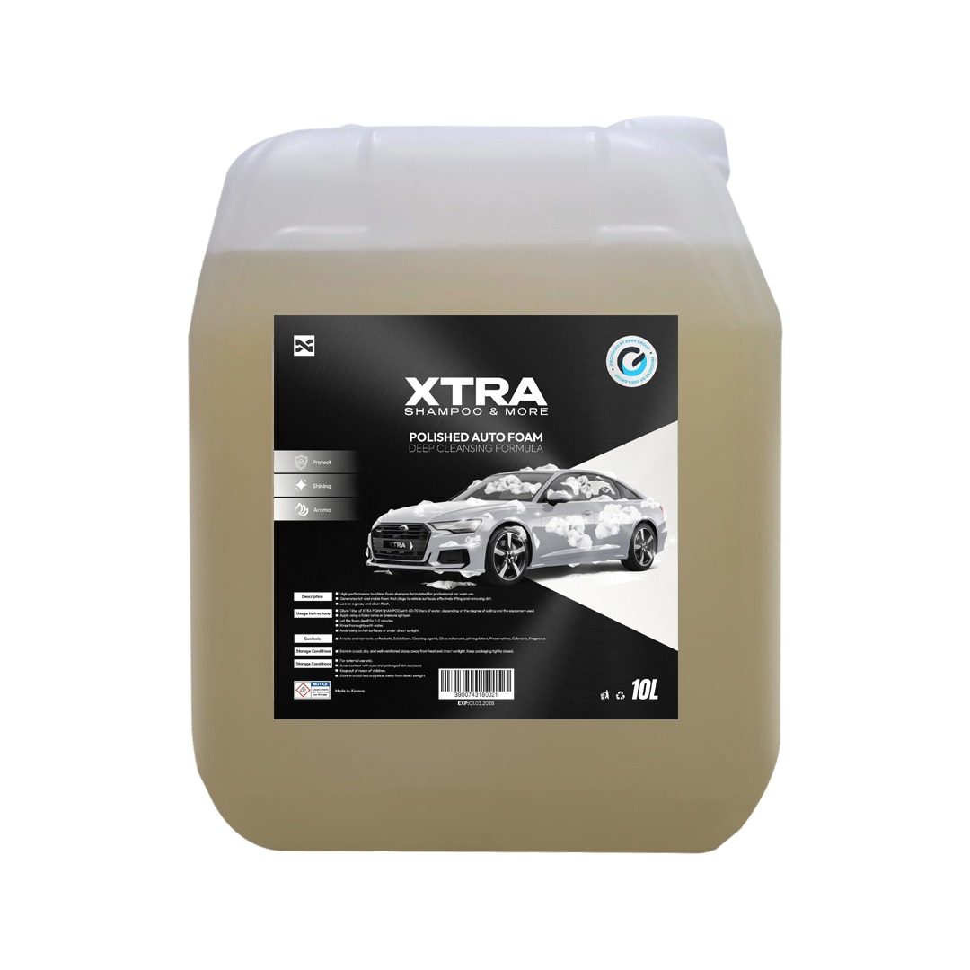 Shampo shkumues për veturë XTRA, 10L