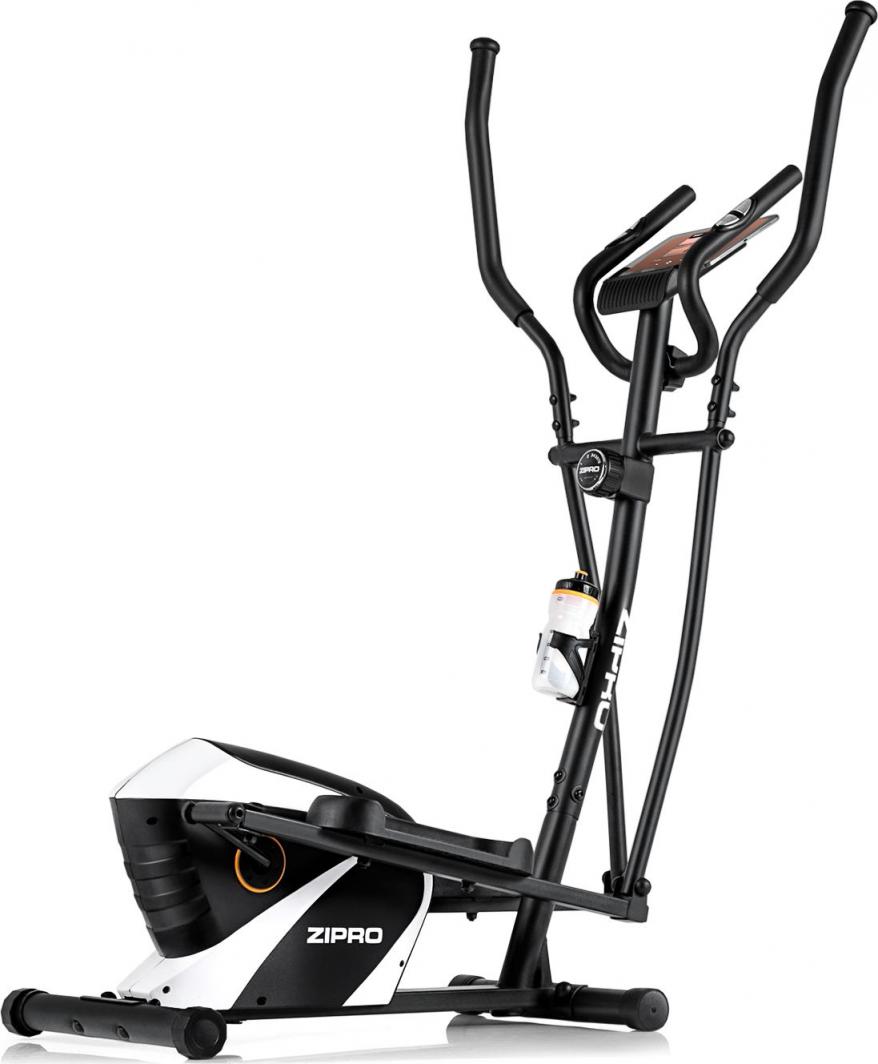 Biçikletë eliptike për ushtrime Zipro Shox RS, e zezë / bardhë