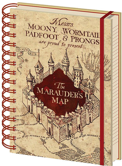 Fletore Harry Potter - The Marauders Map, (A5)