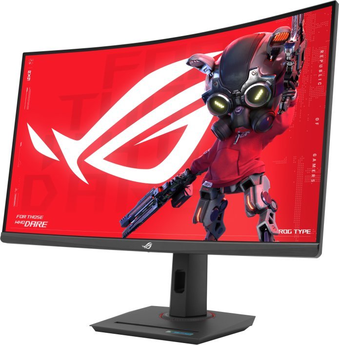 Монитор Asus ROG Strix XG32WCS, 32", 2560x1440, 180Hz, 1ms, црна