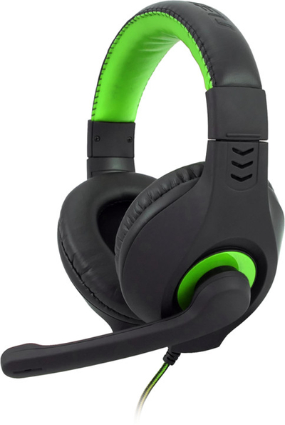 Kufje C-Tech Nemesis V2 GHS-14G, të zeza/ të gjelbërta