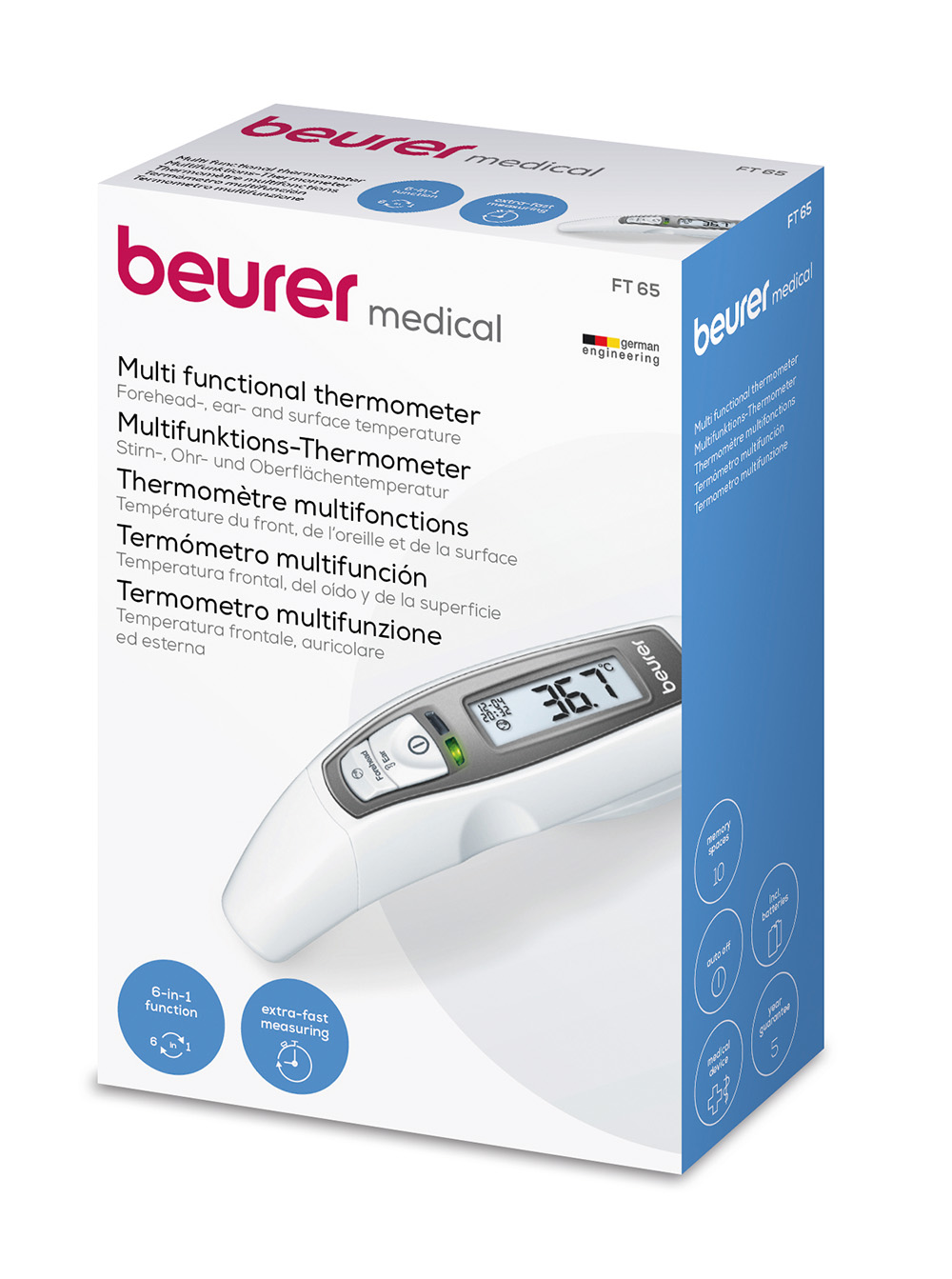 FT 65 BEURER - Termometër multi-funksional