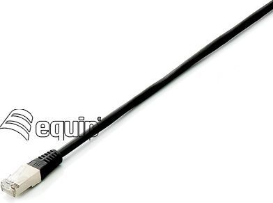 Kabllo rrjeti Equip Patchcord Cat 6a, S/FTP, 10m, e zezë 