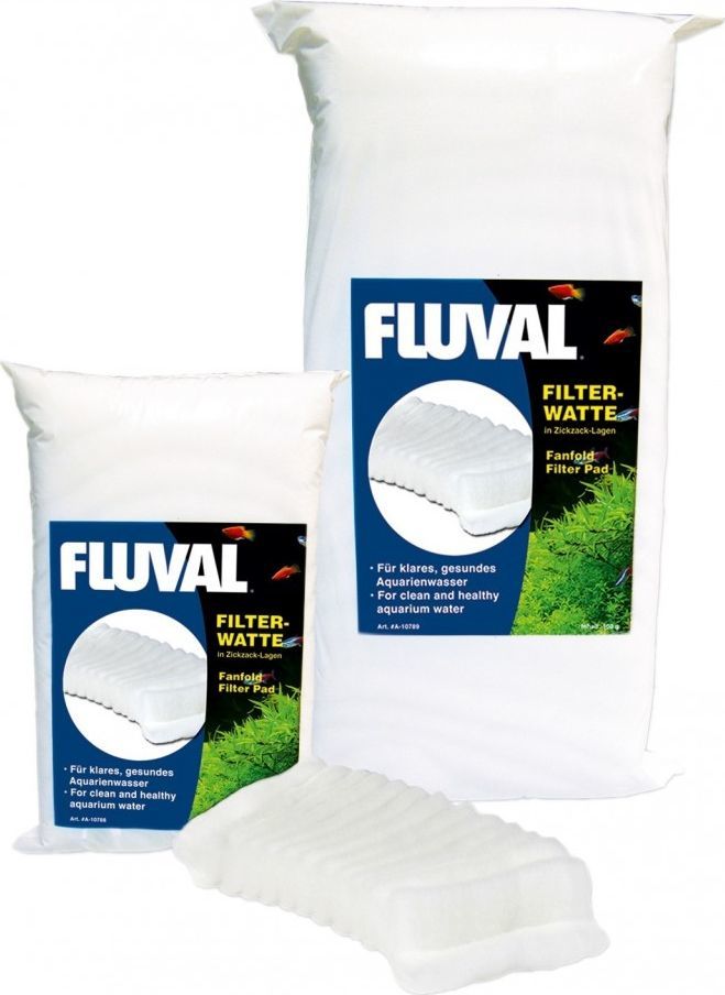 Lesh pambuku për filtrim të akuariumit Fluval Cotton, 100 g