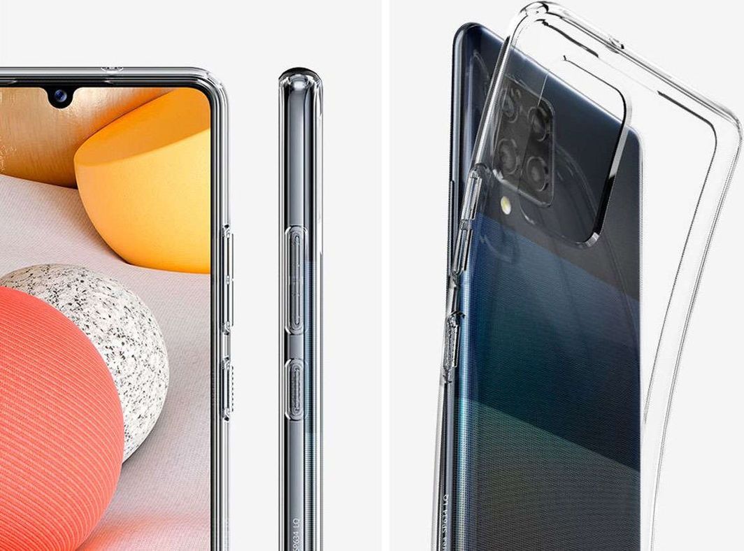 Spigen Liquid Crystal Case за Samsung Galaxy A42 5G, Crystal Clear