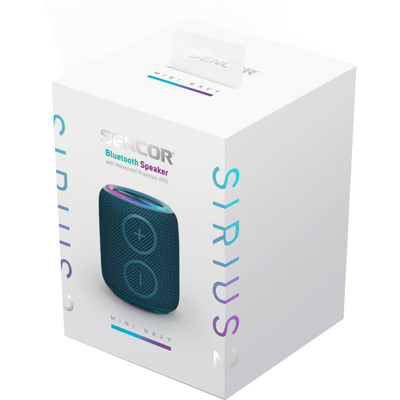 Altoparlant Wireless Sencor SIRIUS 2 MINI, kaltër e errët