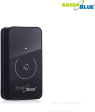 Transmetues për një zile dere wireless GreenBlue, i zi  Transmetues për një zile dere wireless GreenBlue, i zi