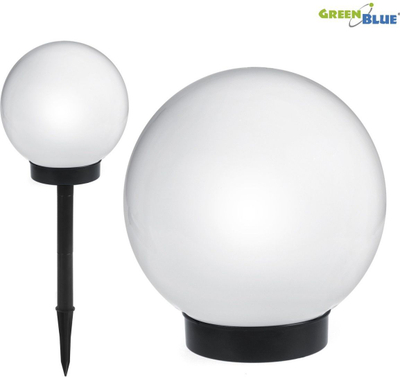 Llambë solare LED GreenBlue GB122, IP44, e bardhë
